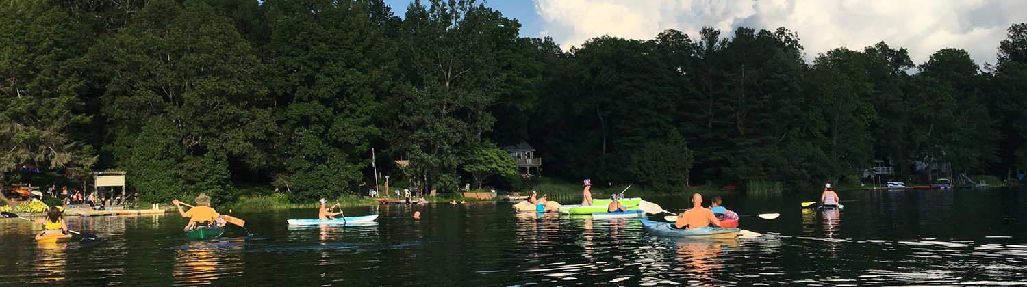 Ashford Lake Boat Parade